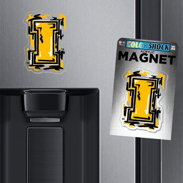 University of Iowa Hawkeyes Acrylic Magnet