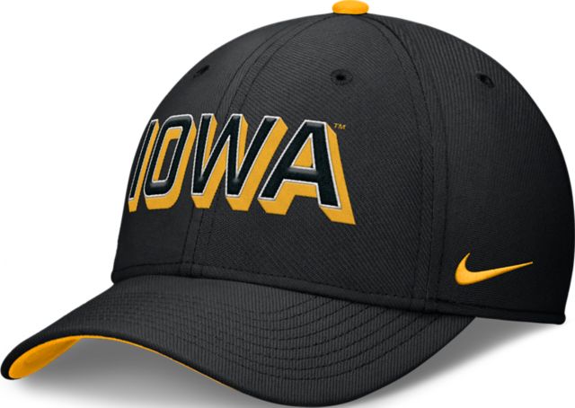 University of Iowa Hawkeyes Dri-Fit Rise Structured Swooshflex Cap