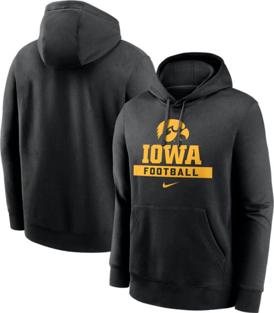 University of Iowa Hawkeyes Nike Football Club Hooded Sweatshirt