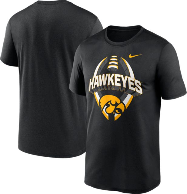 University of Iowa Hawkeyes Football Legend Short Sleeve T-Shirt