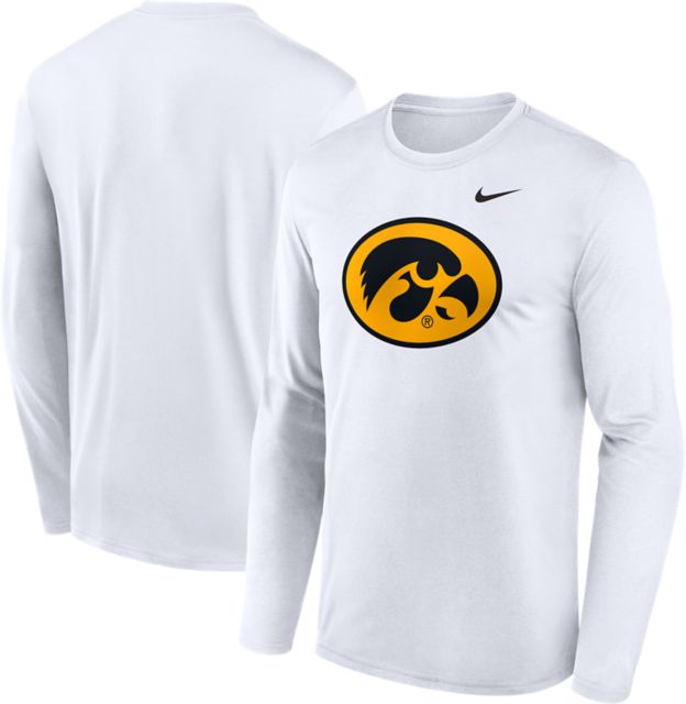 University of Iowa Hawkeyes Nike Legend Alternate Logo Long Sleeve T-Shirt