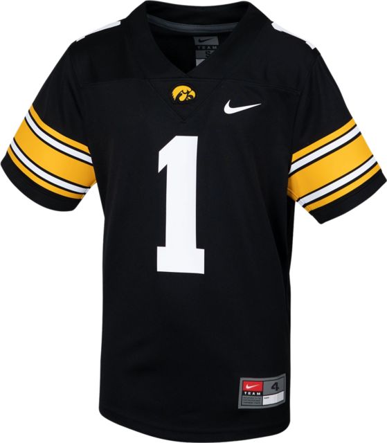 University of Iowa Boy's #1 Replica Football Jersey