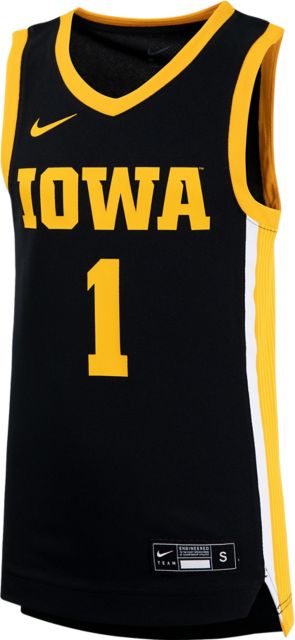 University of Iowa Basketball #1 Youth Replica Jersey