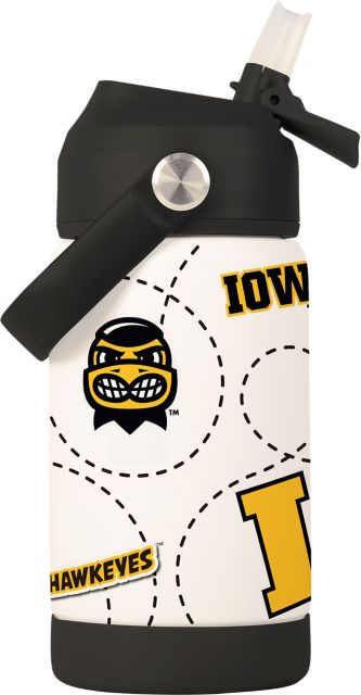 University of Iowa 12oz Hawkeyes SS Kids Bottle