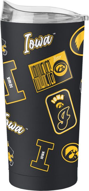 University of Iowa 20oz Dreamweave Powder Coat Tumbler