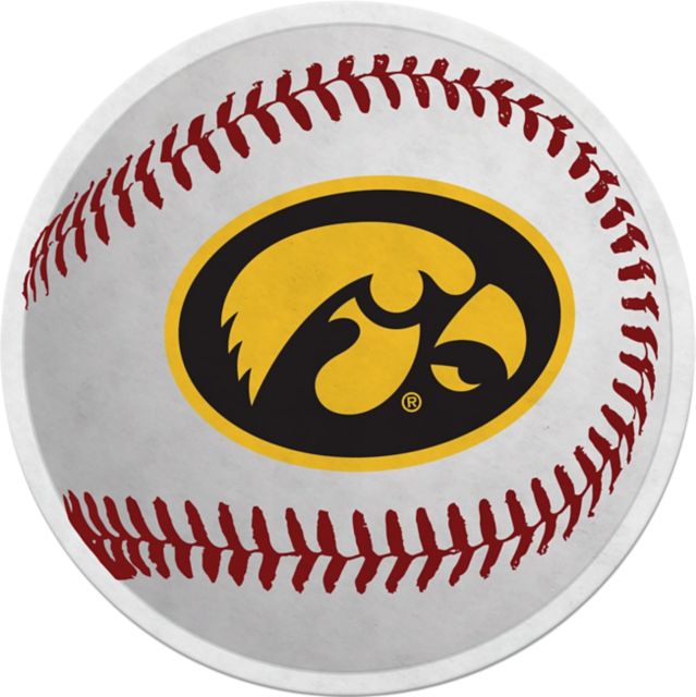 University of Iowa 18x18 Baseball Pennant