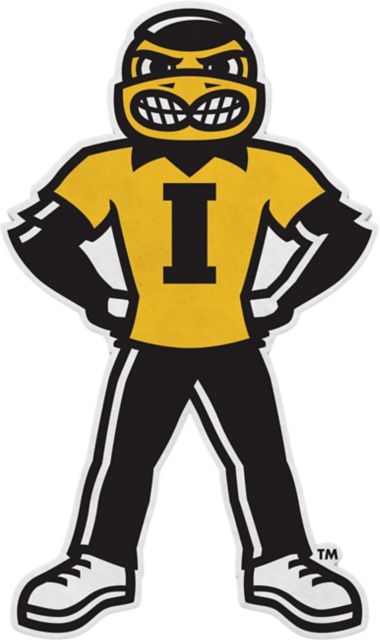 University of Iowa Hawkeyes 18x18 Pennant