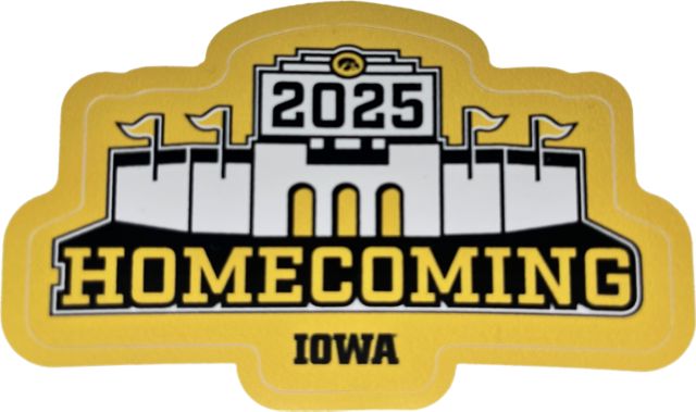 University of Iowa 2025 Homecoming Sticker
