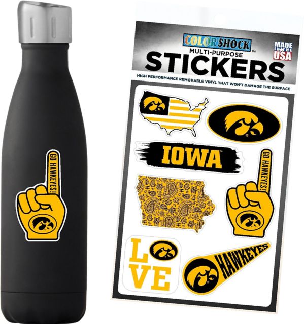 University of Iowa 7.5'' x 7.5'' Sticker Sheet