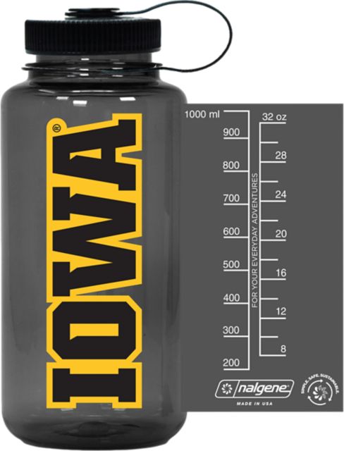 University of Iowa 32 oz. Nalgene Bottle