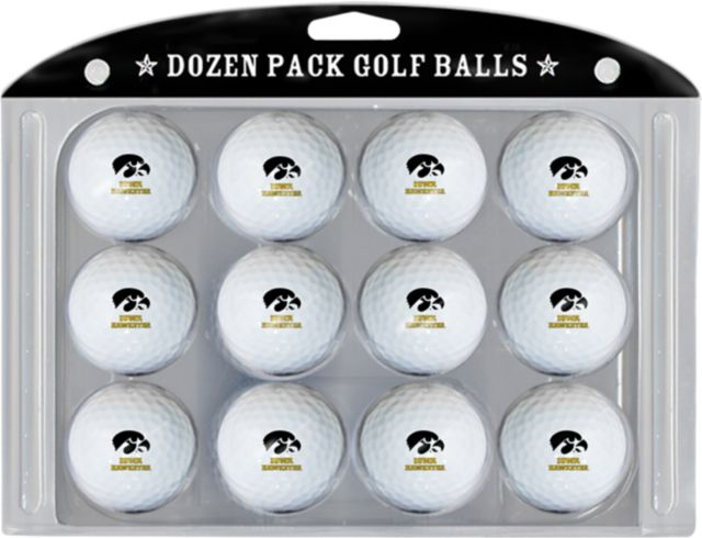 University of Iowa 12 Pack Golf Balls