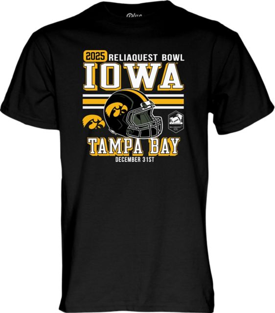University of Iowa Hawkeyes Football 2025 Bowl Bound Short Sleeve T-Shirt