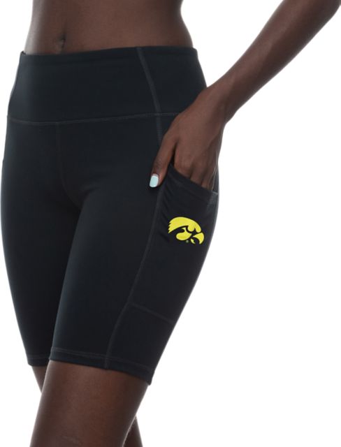 University of Iowa Women's Pocket Bike Shorts