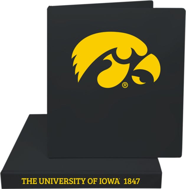 University of Iowa 1'' Vinyl Binder