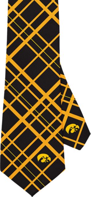 University of Iowa Woven Silk Tie