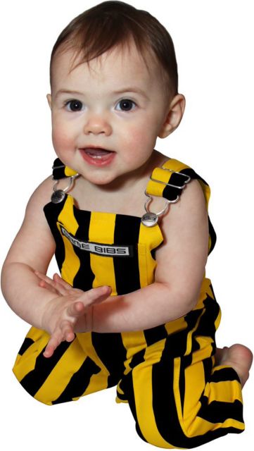 University of Iowa Infant Bib Overalls