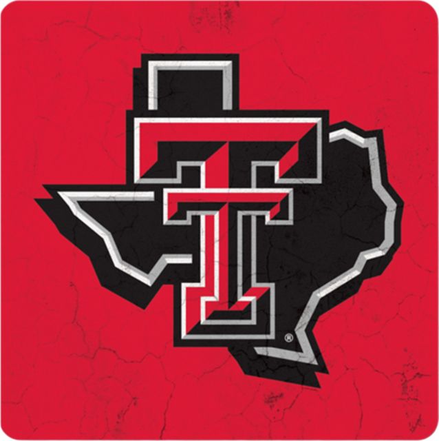 Texas Tech University 4'' x 4'' Coaster