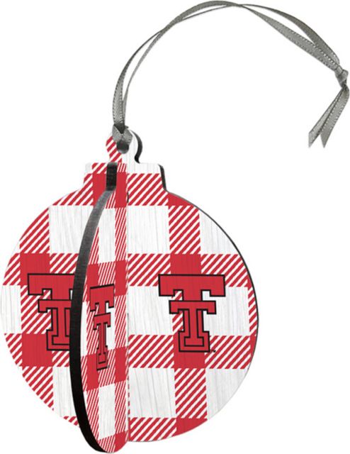 Texas Tech University 3D Round Ornament