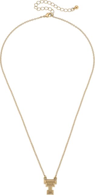 Texas Tech University Gold Necklace