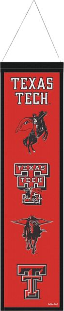 Texas Tech University 8 x 32 Wool Banner
