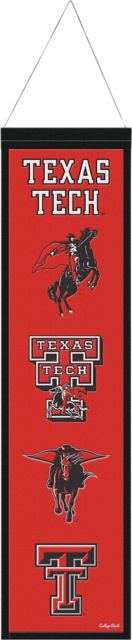 Texas Tech University 8 x 32 Wool Banner