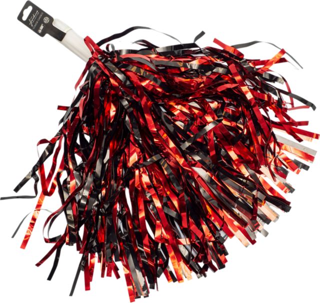 Texas Tech University Short Stick Shimmer Pom