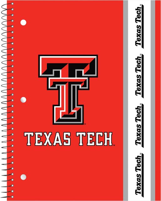 Texas Tech University 1 Subject Notebook