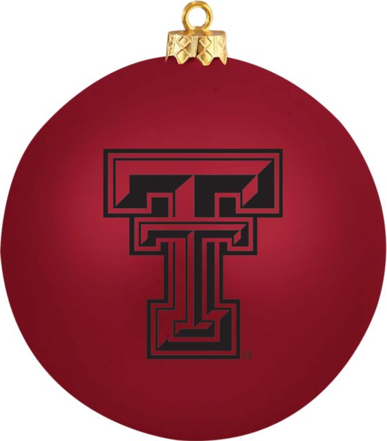Texas Tech University Shatterproof Round Ornament