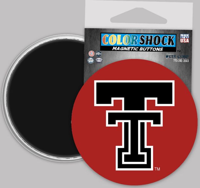 Texas Tech University 3" Button Magnet