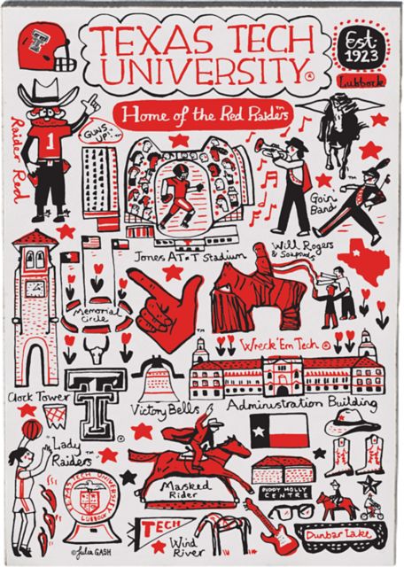 Texas Tech University Jumbo Magnet