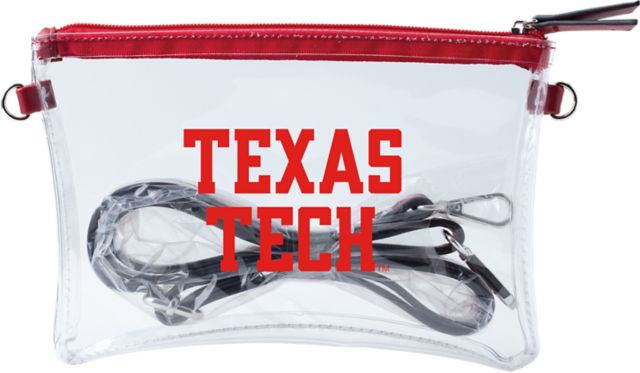 Texas Tech University Clear Crossbody Bag