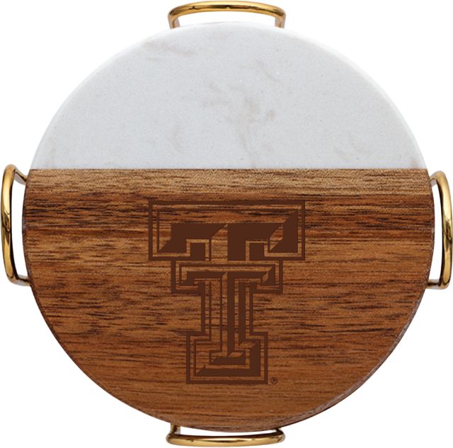 Texas Tech University Coaster Set
