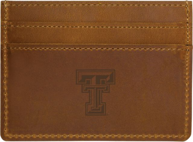 Texas Tech University Leather Card Holder
