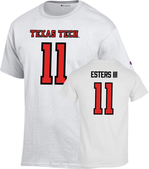 Texas Tech Football T Shirt Esters III - 11 - ONLINE ONLY