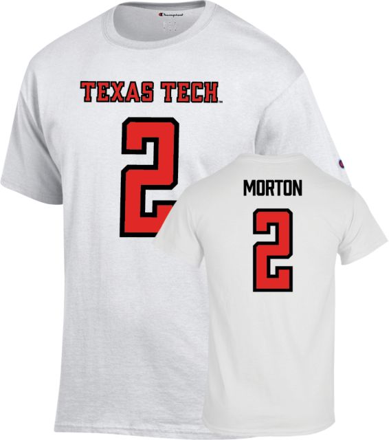 Texas Tech Football T Shirt Morton - 2 - ONLINE ONLY