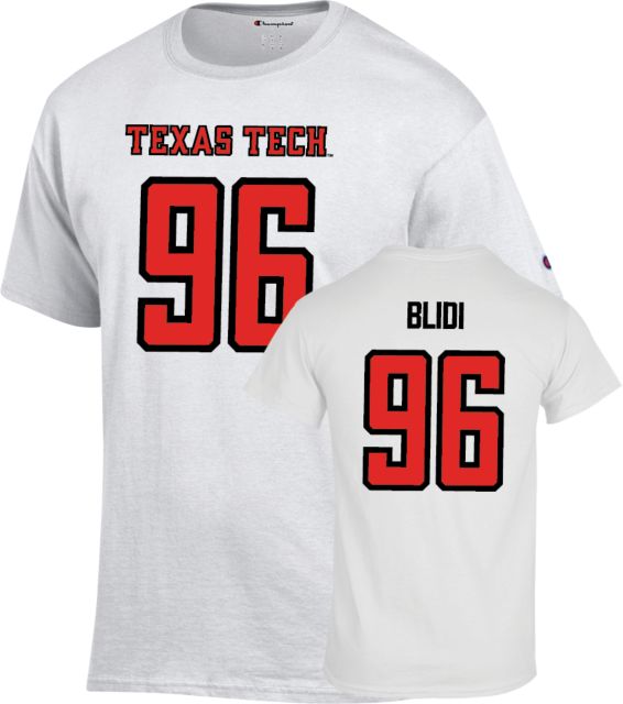 Texas Tech Football T Shirt Blidi - 96 - ONLINE ONLY