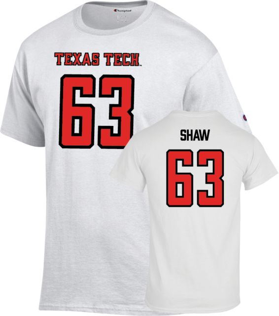 Texas Tech Football T-Shirt - Dylan Shaw - 63