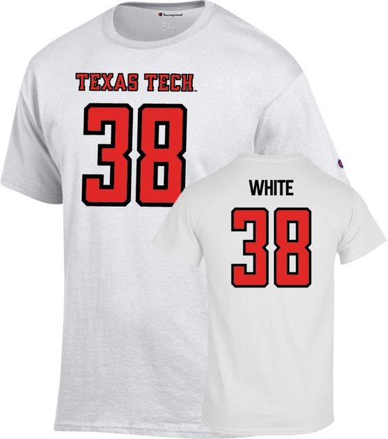 Texas Tech Football T-Shirt - Anthony White - 38