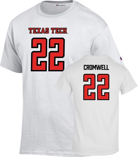 Texas Tech Football T-Shirt Devynn Cromwell - 22 - ONLINE ONLY