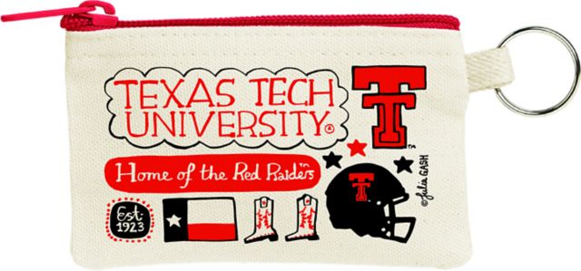 Texas Tech University Julia Gash Coin Pouch