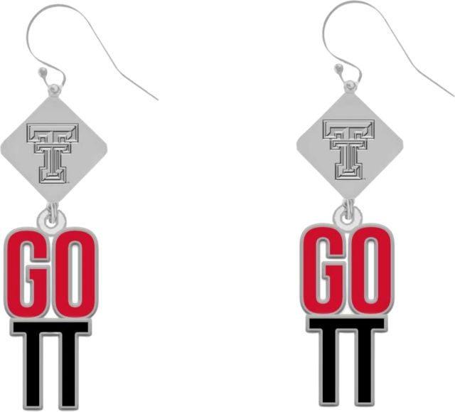 Texas Tech University Della Earrings