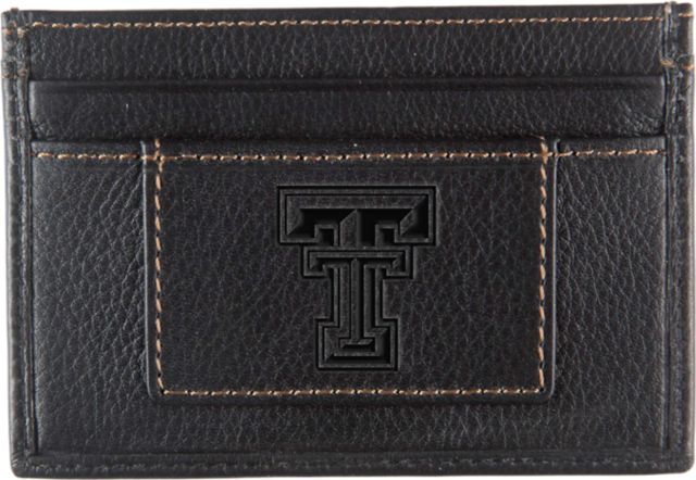 Texas Tech University Leather Card Holder