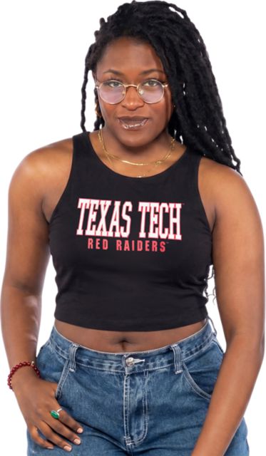 Texas Tech University Red Raiders Women's Athletic Cropped Tank Top