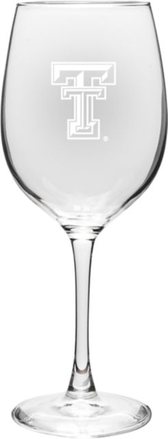 Texas Tech University 16 oz. Wine Glass