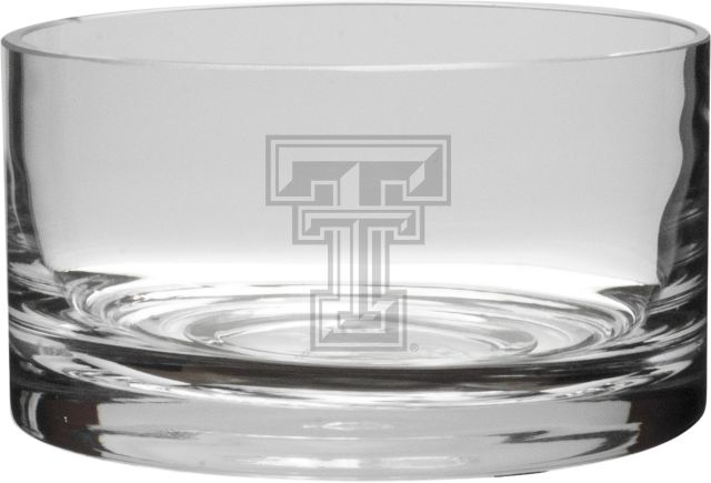 Texas Tech University Crystal Candy Bowl