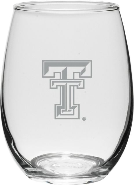 Texas Tech University 21 oz. Stemless Wine Glass