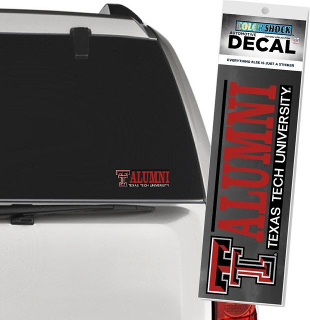 Texas Tech University Alumni Decal
