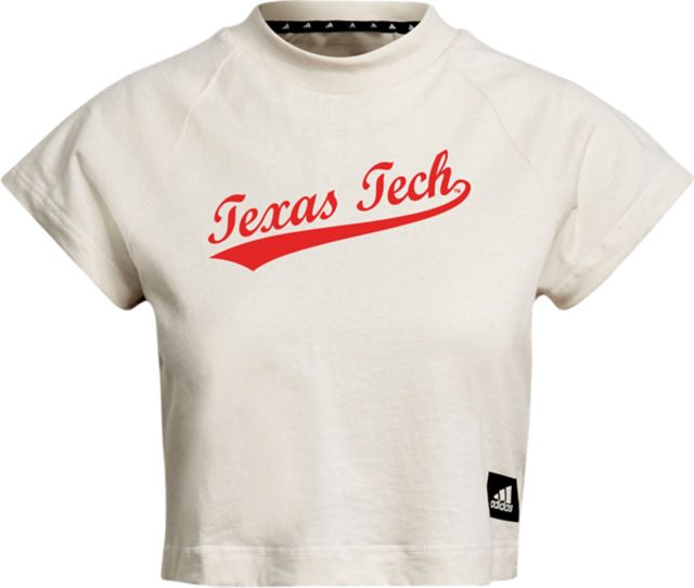 Texas Tech University Women's Softball Cropped Short Sleeve T-Shirt