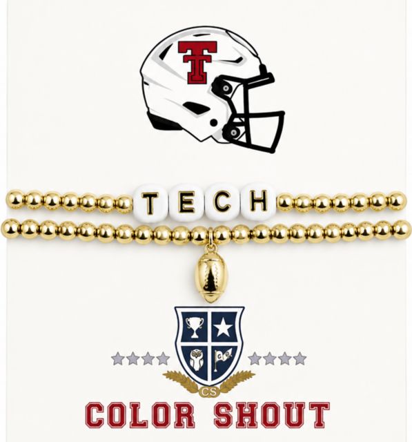 Texas Tech University Football Bracelet Set