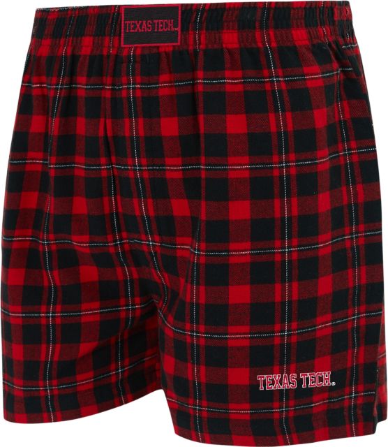 Texas Tech University Flannel Boxers